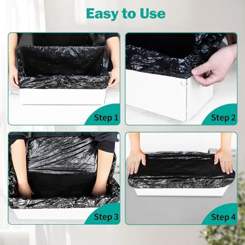 100 Pcs Trash Bags for Popur X5 Litter Box - Image 3