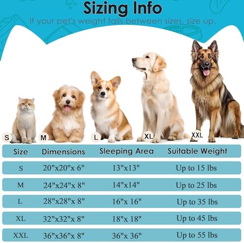 Hoewina Dog & Cat Bed, 20in Cat Beds - Image 2
