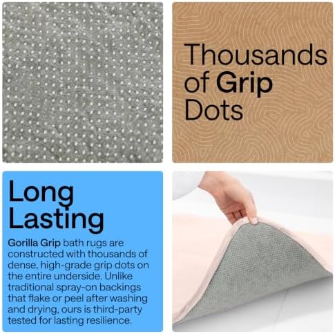 GORILLA GRIP® Memory Foam Bath Rug - Image 3