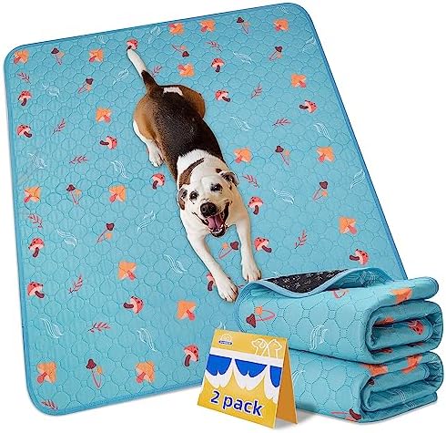 Sunheir Washable Pee Pads for Dogs, Waterproof Non-Slip Wee Wee Pad, Absorbent by SUNHEIR