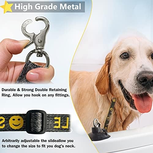 Dog Bathing Tether with Heavy Suction Cup, Dog Grooming Tub Restraint Leash - Image 2