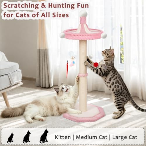 Carousel Cat Scratching Post - Image 5