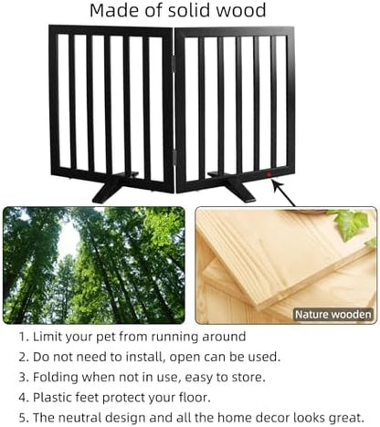 ZJSF Freestanding Indoor Dog Gate - Image 6