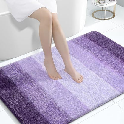 OLANLY Large Bathroom Rugs 44x32, Extra Soft Absorbent Microfiber Bath Rugs by OLANLY