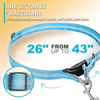 Laqibak Hands Free Dog Leash, Adjustable Waist Leash - Image 2