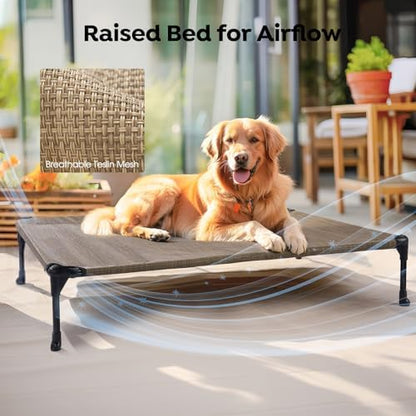 Veehoo 2 Pack Outdoor Elevated Dog Bed - Image 4