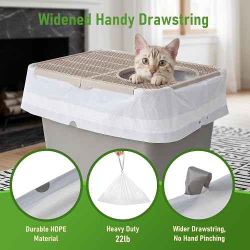 ZOMISIA Top Entry Cat Litter Box Liners - Image 4