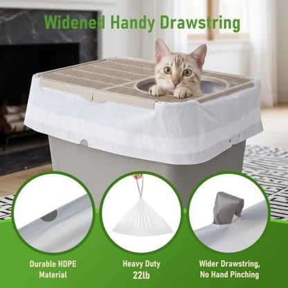 ZOMISIA Top Entry Cat Litter Box Liners - Image 4
