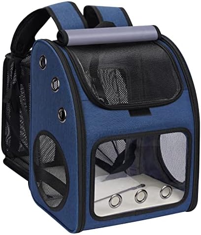 Expandable Cat Carrier Backpack, Large Space, Airline Approved, 18 lbs by COVONO