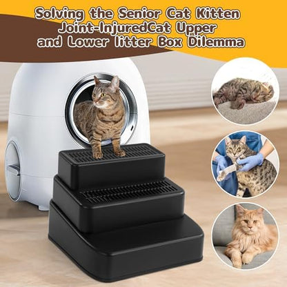 BALAPET Adjustable 3 Steps Litter Box Ramp - Image 4