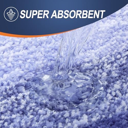 OLANLY Bathroom Runner Rug 40x24, Extra Soft Absorbent Microfiber Bath Rugs - Image 4