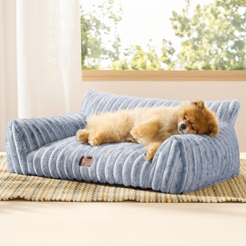 Bedsure ComfyFleece® Shown on TV Fluffy Dog Couch by BEDSURE