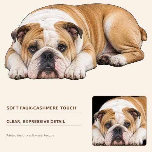 3D Realistic Dog Shaped Bath Mat & Floor Rug - Image 4