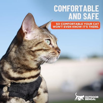 OutdoorBengal Houdini™ Escape Proof Cat Harness and Leash - Image 4