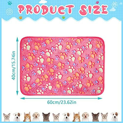 Tatuo 4 Pcs Fleece Dog Blankets - Image 4