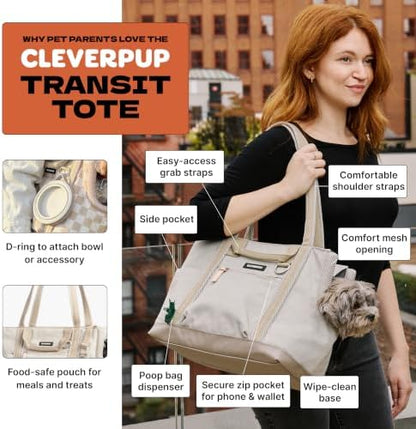 Cleverpup Transit Tote Dog Carrier 4-Piece Set - Image 5