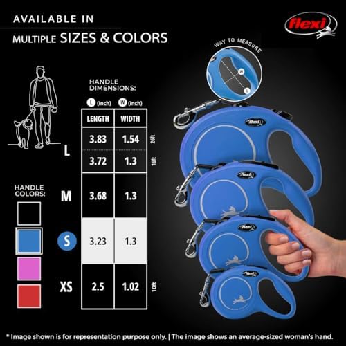 FLEXI® Classic Cord Retractable Dog Leash, 16 ft - Image 5