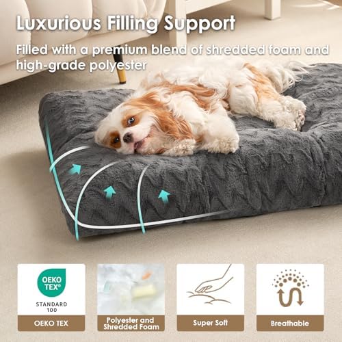 EHEYCIGA Washable Large Dog Bed - Image 2