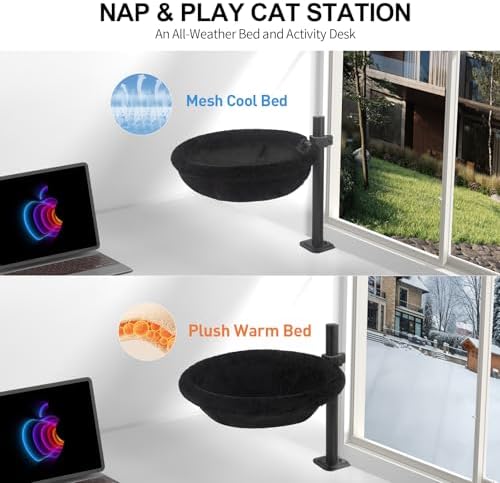 Cat Desk Bed, Reversible Cat Hammock - Image 5