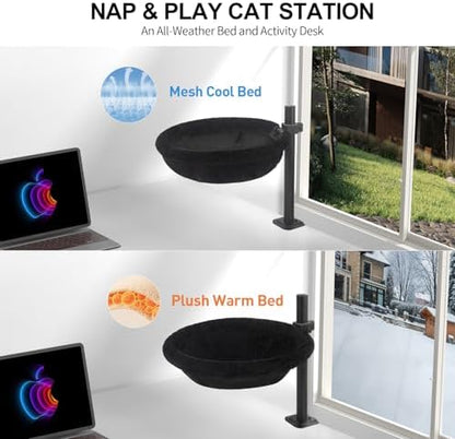 Cat Desk Bed, Reversible Cat Hammock - Image 5