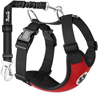SlowTon Dog Seat Belt and Harness by SlowTon