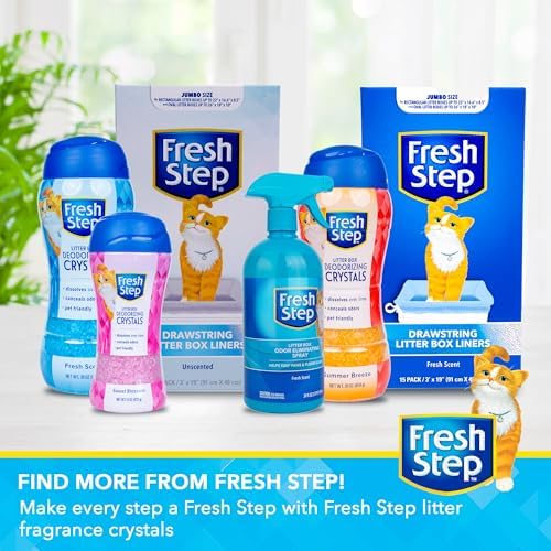 Fresh Step Summer Breeze Cat Litter Deodorizing Crystals, 30 Oz - Image 6