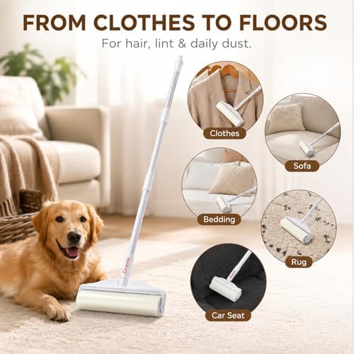 Long Handle Extra Sticky Large Lint Roller - Image 5