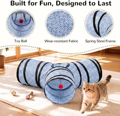 Tempcore 3 Way Collapsible Cat Tunnel - Image 5