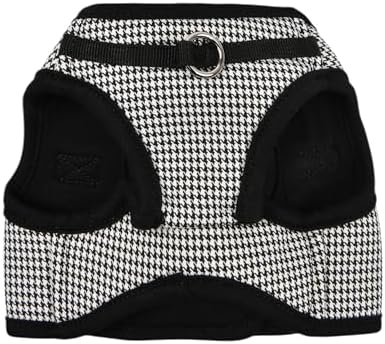 Puppia Amatus Dog Vest Harness B Fashionable Houndstooth Pattern Spring Summer - Image 2