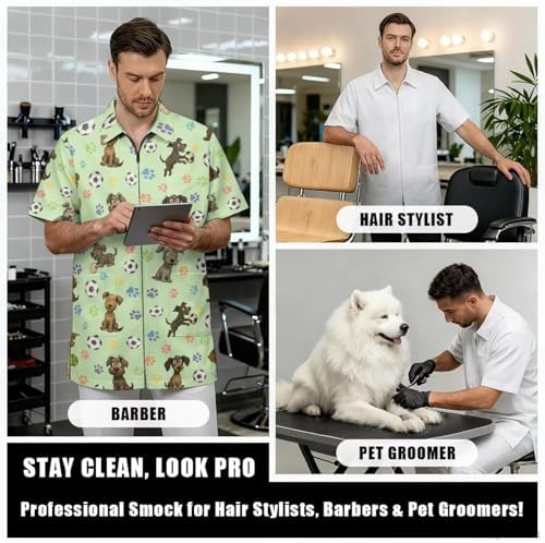 Dog Grooming Smocks, Professional Design Water Hair Proof - Image 5