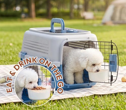 Airline Approved Cat Carrier, Dual-Entry Pet Carrier - Image 7