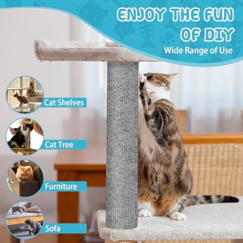 LSGCQ Cat Scratch Mat Self Adhesive Cat Scratch Furniture Protector - Image 6