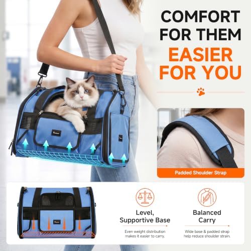 Soft-Sided Travel Cat Carrier - Image 5