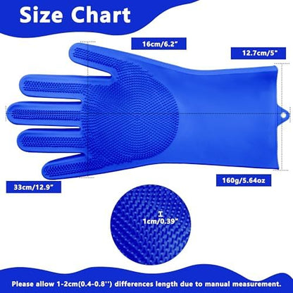 Pet Grooming Gloves—Dog Washing Gloves - Image 2