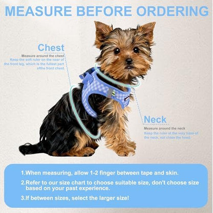 AIITLE Step in Medium Dog Harness and Leash Set, Puppy Pet Vest - Image 5