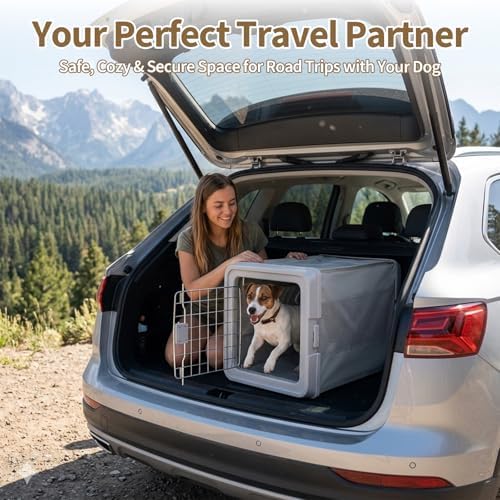 Collapsible Hard Cat Carrier & Small Dog Crate, Pet Carrier Travel - Image 6