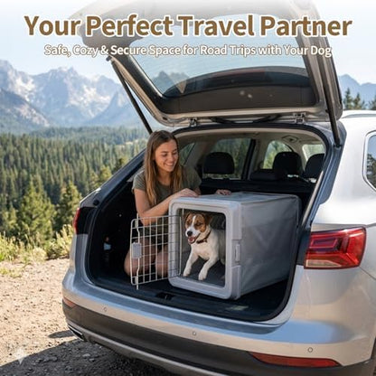 Collapsible Hard Cat Carrier & Small Dog Crate, Pet Carrier Travel - Image 6