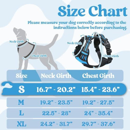 rabbitgoo Dog Harness Small Sized, Updated Easy On & Off - Image 2