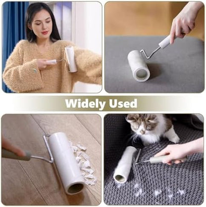 Large Lint Rollers for Pet Hair Extra Sticky，6.3'' Wide Remover - Image 6
