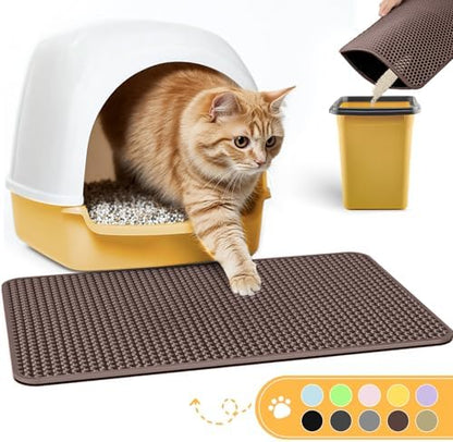 Powools Cat Litter Mat, 23.2 x 14.6 in, Waterproof by Powools