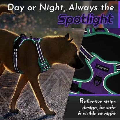 Eagloo Dog Harness for Medium Sized Dogs, No Pull Vest - Image 7
