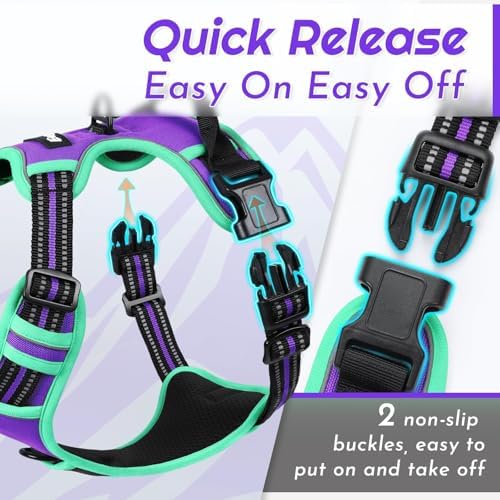 Eagloo Dog Harness for Medium Sized Dogs, No Pull Vest - Image 5