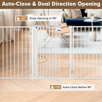 Metal Freestanding Dog Gates - Image 2