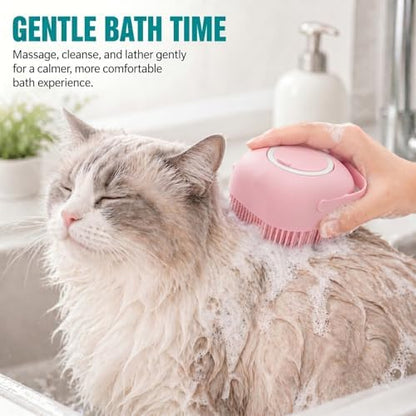 Soft Silicone Pet Bath Massage Brush - Image 6