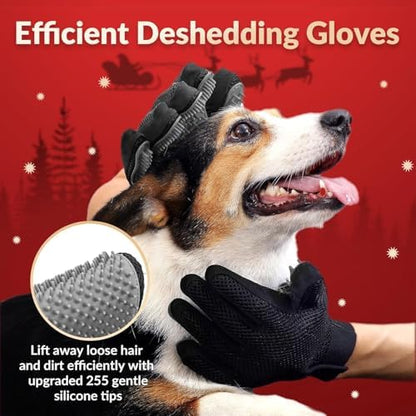 Pet Hair Removal Glove with 255 Silicone Tips - Image 2
