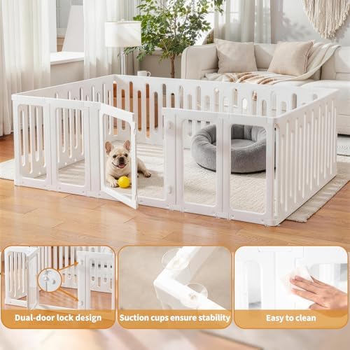 Acrylic Dog Playpen Indoor, Puppy Pens - Image 5