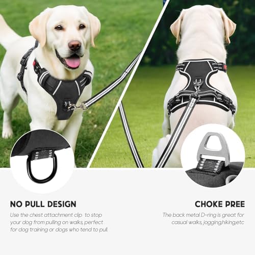 Timos Dog Harness, Front Clip No Pull Medium Sized - Image 5