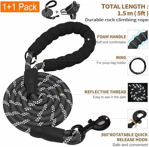 Haapaw Essential Dog Harness, No Pull Pet Vest - Image 5