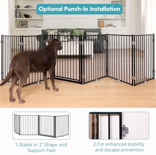 No Pawblems Freestanding Dog Gate - Image 3