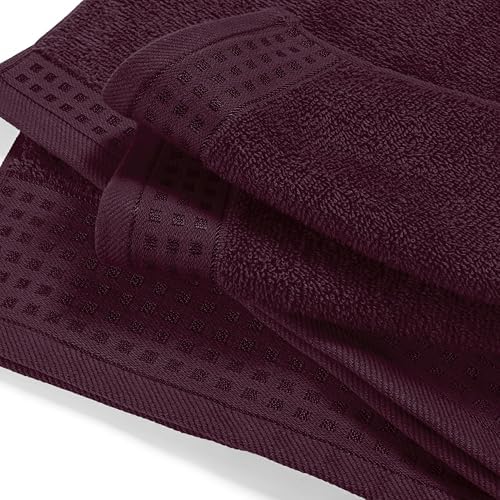 GLAMBURG 100% Cotton Oversized 2 Pack Bath Sheets 35x70, Ultra Soft Highly - Image 2